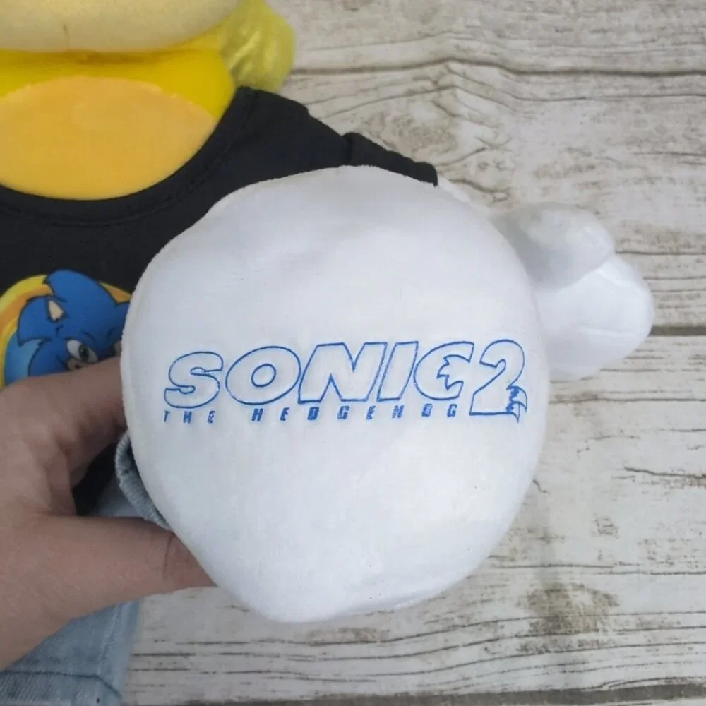 Build A Bear Super Sonic Plush With Outfit